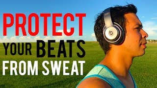 beats solo 3 sweat cover