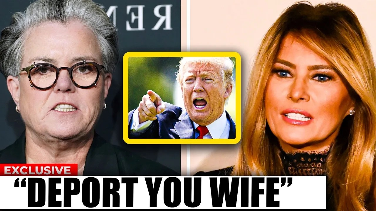 Trump GOES NUTS After Rosie O’Donnell EXPOSED Him and Melania On Live TV