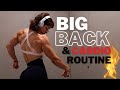 Back workout  cycling  cardio pov