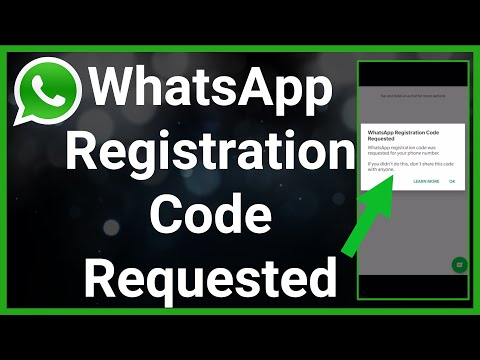 What Is The WhatsApp Registration Code Requested Message?