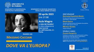 Massimo Cacciari - Dove va l’Europa?