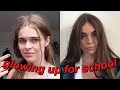 I attempted to glow up for back to school *YEAR 11*