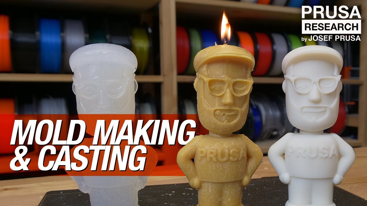 3D print and make silicone mold for resin casting