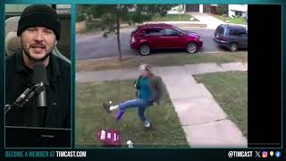 INSANE Liberal SMASHES Trump Yard Sign, Media Drives People NUTS, Leftist Trump Smears BREAK BRAINS