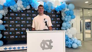 UNC Football: Max Johnson Spring Game Interview