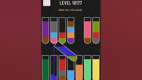 Water sort puzzle level 10177