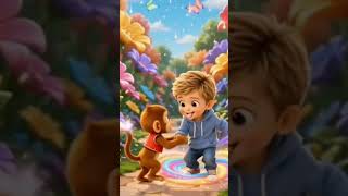 `Meet Coco &amp; Lily! Our Adventure Starts NOW! 🐒✨ #Shorts #NewChannel`#Funny#Kids cartoon#viral