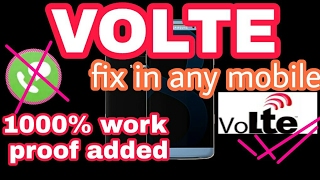 How to convert lte to VOLTE /how to make LTE to VOLTE /LTE to VOLTE convert /technical news upadates screenshot 4