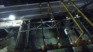 6 8 16 WHITTIER SPAN 5 REMOVAL - NIGHT