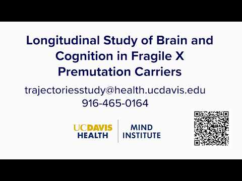 Invitation to Participate in FXTAS Research | Trajectories (TRAX) Study