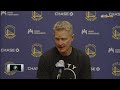 Steve Kerr Postgame Interview | Golden State Warriors lose to Chicago Bulls 132-118