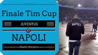 Lettura formazioni finale TIM Cup Stadio Olimpico Napoli Juventus Decibel Bellini