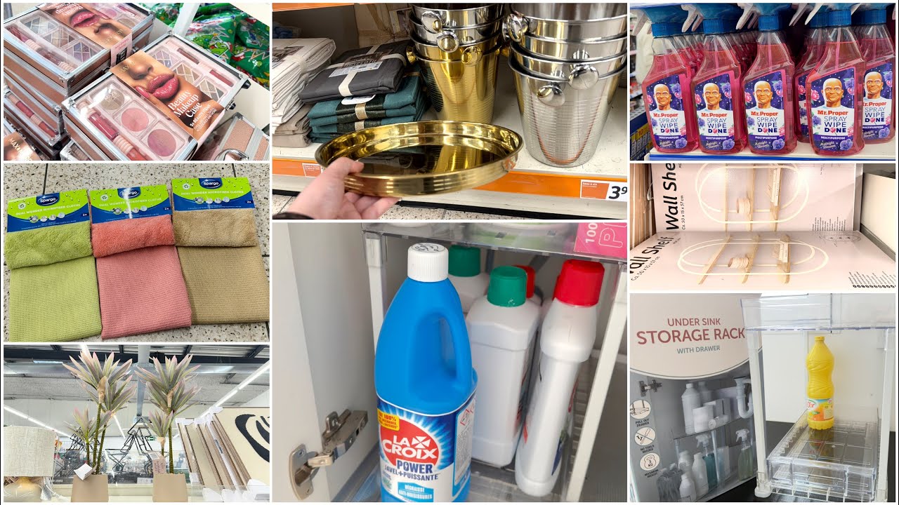 		جديد Action ✨ مشتريات عملية لتنظيم البيت وأخيرًا تجربة منظِّمات البيت من Action 