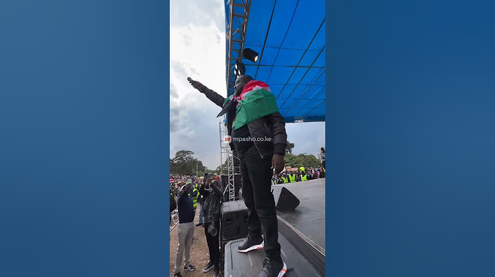 MAJI MAJI AND GEN Z CHANT RUTO MUST GO AT SHUJAAZ MEMORIAL CONCERT AT UHURU PARK #mpasho #genz