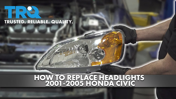 2002 honda civic headlight assembly replacement