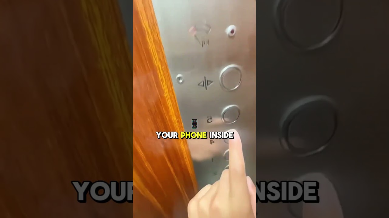 The Tiniest Elevator In The World😅(@santimrsats) 