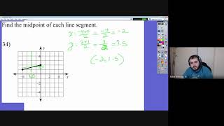 Chapter 1 Section 7 Midpoint and Distance Formulas