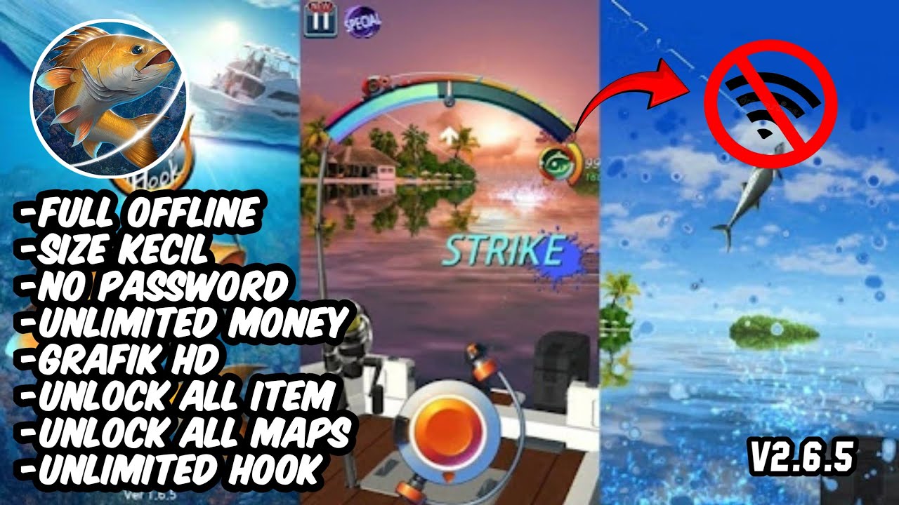 Kail Pancing Mod Apk Unlimited Money Terbaru 2025 !!!