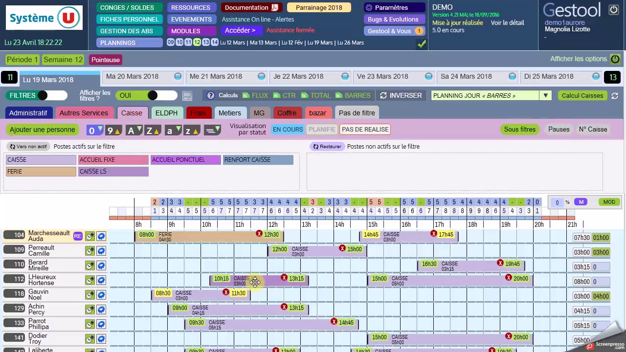 Gestool - Planning et gestion des salariés