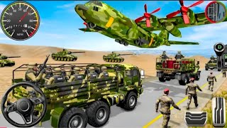 Army Truck Driving Cargo Games - US Offroad Army Truck Driving 3D 2025 -Android Gameplay screenshot 4
