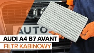 Uzyskaj pomoc w samodzielnym serwisowaniu samochodu AUDI A4 Avant (8ED, B7) dzięki naszym filmom instruktażowym