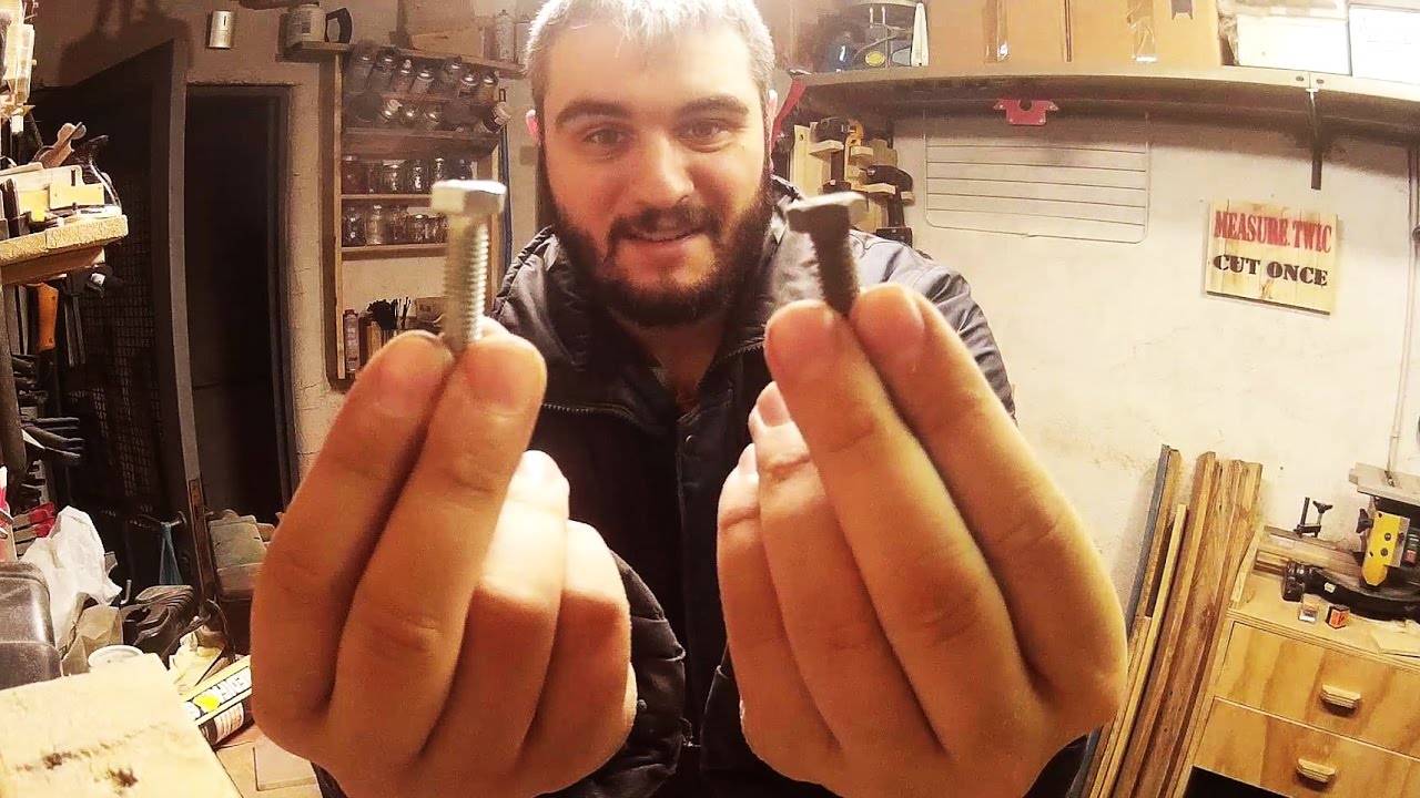 Blackening metal at home - YouTube