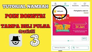 CARA DAPAT POIN TRI GRATIS!!! CARA DAPAT POIN TRI TANPA ISI PULSA