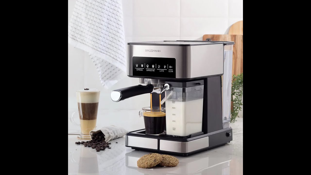 Cafetera Automática Brugman - YouTube