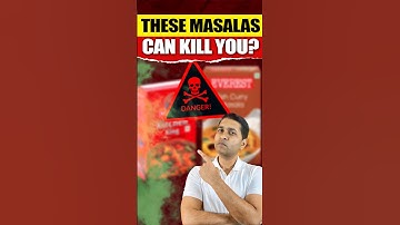 Indian Spices and Masala Causing Cancer? MDH & Everest Spices Banned in Singapore #ytshorts