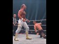 Turbo Floyd hands out free bodyslams!
