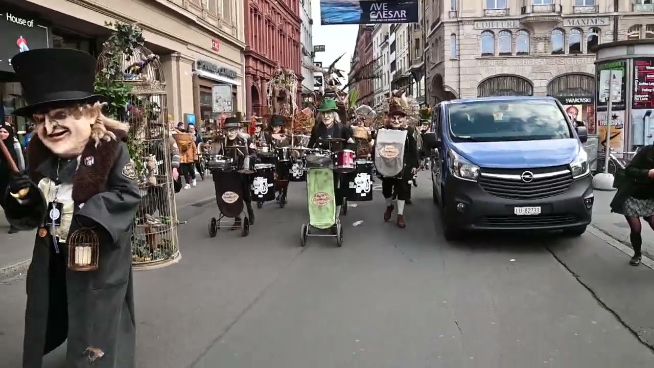 Guggemusig Rüssgusler zu Gast am Schotte Soirée 2023 in Basel