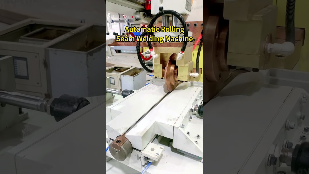 Pipe and Tube Automatic Rolling Seam Welding Machine , automatic roll welding machine manufacturer
