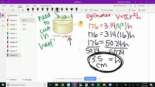 8.1.2 Find the Missing Dimension Cylinders