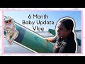 VLOGGING (CAMPING+SURFING) | 6 MONTH *BABY UPDATE*