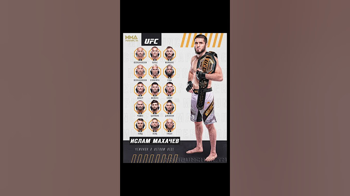 Победная серия ИСЛАМА МАХАЧЕВА🇷🇺☝🏾#islammakhachev #ufc