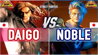 SF6 🔥 Daigo (Ken) vs Noble (Luke) 🔥 SF6 High Level Gameplay