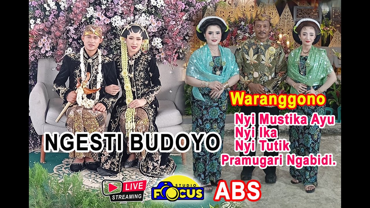 LIVE SARADAN MADIUN Langgeng Tayub NGESTI BUDOYO#live#livestream #tayubbojonegoro #tayubnganjuk