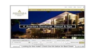 Popular 10 Outstanding Luxury Hotels In Bali
