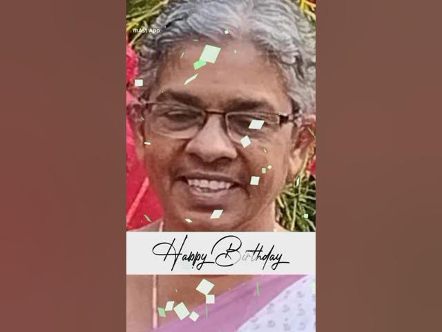 Birthday. Wishes. In. Advance. Dear. Sr. Clara