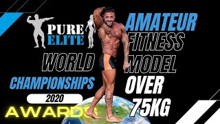Awards for Over 75kg Fitness Model at Pure Elite World Championships 2020