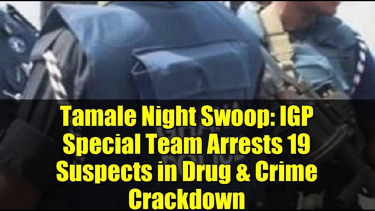 Tamale Night Swoop: IGP Special Team Arrests 19 Suspects in Drug & Crime Crackdown