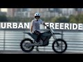 Urban Freeride On The World Most Powerful Dirt Bike STARK VARG 