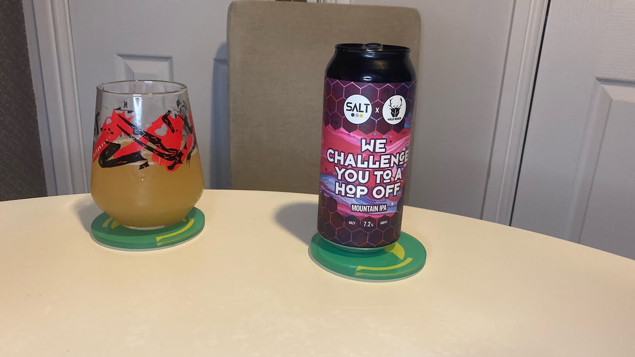 Salt X Wild Beer Co - We challenge you to a hop off beer review