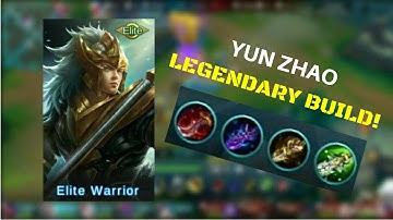 Mobile Legends #2: PRO YUN ZHAO LEGENDARY GAMEPLAY! - MVP + INSANE BUILD!