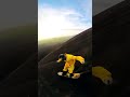 Volcano boarding Stand Up