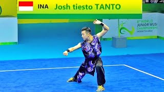 Josh Tiesto Tanto 🇮🇩 9.28 score🥇 Nanquan (A group) 8th World Junior Wushu Championship Indonesia
