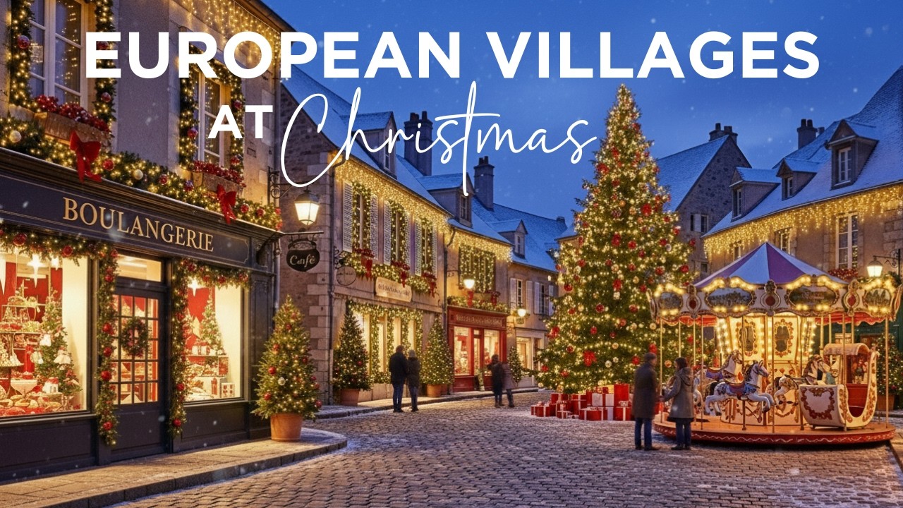 ✨ The Most Magical European Villages Decorated for Christmas ✨