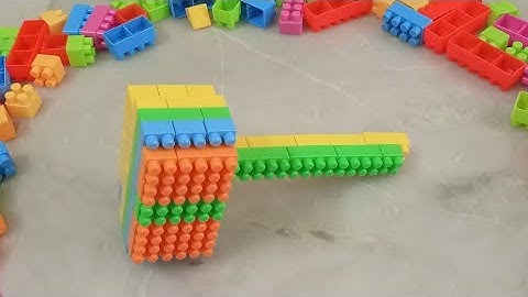 Satisfying DIY/Lego Hammer ASMR/Building Blocks/ relaxation #asmr#asmrsounds#buildingblocks