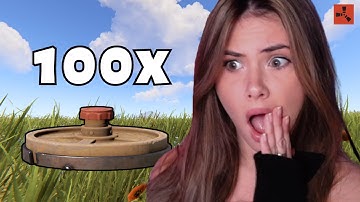 I placed over 100 landmines in a RUST server