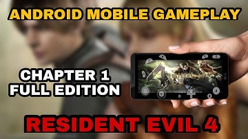 RESIDENT EVIL 4 Gameplay Chapter 1  full Walkthrough in Android Mobile using Dolphin Emulator
